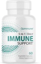 5-in-1 Immuun Geavanceerde ondersteuning met Quercetine Phytosoom, Zink, Vitamine C, D3, K2 - Immuniteit en Allergie Supplement met geactiveerde Quercetine - 60 Veg Caps