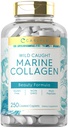 Carlyle Marine Collageen voor haarhuid en nagels 250 caplets 
