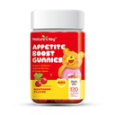 Gommies de booster d'appétit clé de la nature - pour les enfants à manger plus, soutenir l'appétit stimulant et gain de poids - Arôme d'Hawthorn (120 comte, paquet de 1)