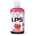 LPS Collagène liquide et supplément de protéines de lactosérum - sans sucre, sans colorant, sans OGM - collagène hydrolysé et peptides de lactosérum favorise une peau et des cheveux sains pour les hommes et les femmes, pastèque, 32 fl oz
