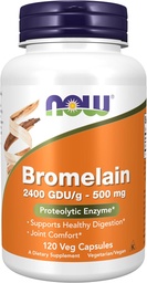 Bromelain 500 mg,120 Veg Capsules