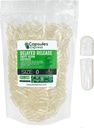 XPRS Nutra Vertraagde Release Maat 0 Lege Capsules - 1000 Tel helder Lege Vegan Capsules - Vegetarische Pillen - DIY plantaardige Capsule vullen - Vulbare Veggie Gel Caps voor Do-It-Yourself Supplementen