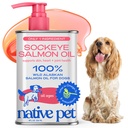 Native Pet Salmon Oil for Dogs & Cats 