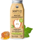 Matys volwassen slijm Hoest Stroop voor volwassenen & kinderen 12 jaar & up, verzachtende verlichting Ivy met organische ingrediënten & zink, 6 Fl Oz