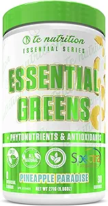 Essential Greens Powder Optimaliseer gezondheid Spectra, Organic Matcha, Spirulina, More 