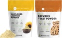 Kate Naturals Zonnebloemlecitijnpoeder (4oz) & Brewer's Gist (12oz) Bundel