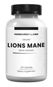 Research Labs Organic Lions Mane Supplement Capsules, 120 Capsules w/patent LitropaneTM, Immune System Booster & Nootrope Brain Support Mushroom Supplement. 10X Extract vergelijkbaar met 18.000mg