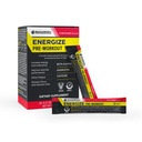 BODi Energize Pre Workout Powder - Beta-Alanine, Quercetine & Low-Dose Cafeine Formula for Enhanced Energy & Focus, Endurance Supplement, Fruit Punch, 20 Sticks