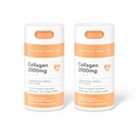 Health by Habit Collagen Supplement 2 Pack (120 Capsules) - Vitamine C & Vitamin E, 2000mg, Collageen Peptiden, Superior Absorptie, Ondersteuning van uw huid, Non-GMO, Suikervrij (2 Pack)