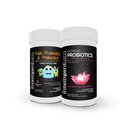 Laboratoires intelligents 2-en-1 Ensemble d'enfants de probiotiques avec fibre de soleil et FOS + femmes de probiotiques (formule UTI avec canneberge et mannose D), Pas de réfrigération nécessaire, 2 mois d'approvisionnement par bouteille