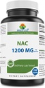 Brieofood NAC Supplement N-Acetyl Cysteine 1200 mg per portie 250 capsules - Immune Support Supplement