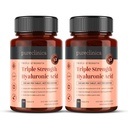 purclinica Acide hyaluronique 300mg x 360 comprimés (2 bouteilles de 180-12 mois d'approvisionnement). Acide hyaluronique triple résistance. 300% plus fort que tout autre comprimé HLA.