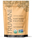 Truvani Poudre de protéines de pois végétaliens (en anglais) Beurre d'arachide (en anglais) 20g Protéine biologique à base de plantes (en anglais) 20 portions (en anglais)