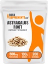 BulkSupplements.com Astragalus Extract Powder - Astragalus Root Powder, Herbal Supplement - Vegan & Glutenvrij, 500mg per portie, 100g (3,5 oz) (Pack of 1)