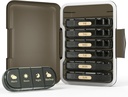 Weekly pil Organizer 4 keer per dag, 7 dagen pil Box 4X, Portable for Travel Pill Case for Pillen/Vitamine/Vish Oil/Medication/Suplements (4x7 Black)
