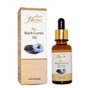 Harraz Black Cumin Oil With Dropper Albaraka Nigella Cold Pressed Egyptian Pure Natural Raw Herbal Herbs Vegan Shifa Sunnah Halal (1 Pack = 1 oz / 30 ml)