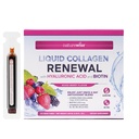 NatureWise Hydrolyzed Liquid Collages for Women & Men 4000mg - High Absorptie, Type 1 & 3 Peptiden with Biotin + Vitamine C + Vitamine B Complex & Hyaluronic Acid -Mixed Berry - 10 Tubes[10 Day Supply]