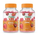 Zinc Lifeable 25mg Enfants + Zinc Enfants, Gommies Bundle - Grande dégustation, supplément de vitamine, sans gluten, sans OGM, gommy à croquer