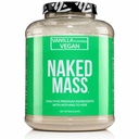 Naked Vegan Mass - Vanille Vegan Gewicht Gainer - 1.230 Calorieën, niet-GMO, soja en glutenvrij, geen kunstmatige ingrediënten - 8LB Bulk - 11 porties