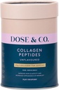 DOSE & CO. Pure collagen Peptiden voor haar, huid en nagels, ongearomatiseerd - 10oz poedersupplement