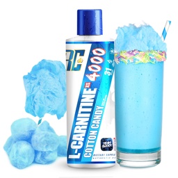 Ronnie Coleman Signature Series L Carnitine XS 4000 Liquid, Stimulant Free, Sugar Free, Zero Carbs, Lean Muscle Strength Support for Men & Women, 16 Oz (16 oz, Cotton Candy (4000))