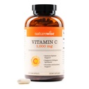 NatureWise Vitamine C 1000mg Capsules - Extra sterkte Vegan Vitamin C voor dagelijkse antioxidant & Immuun Support - Non-GMO, USA Vervaardigd - 360 Capsules[360-Day Supply]