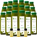 Selderij sap reiniging door ruwe fontein, alle natuurlijke ruwe, koude geperst sap, ochtend detox reiniging, 30 flessen 12oz, 5 Bonus Gember Shots