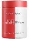 Codeage Instantfood Fast Fruit, Meer dan 15 Fruitpoeders Equivalent All-in-One, Vegan Daily Whole Food Vitamins - Bessen, Antioxidant Polyfenolen & Bioflavonoid Multivitamine, Non-GMO, 90 Capsules