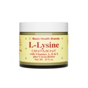Basismerken L-Lysine Lip Zalf met kamfer, Menthol, Vitamine A & E, 0,875 oz