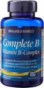 Complete B vitamine B-complex 100 Eenvoudig doorslikken Gecoate caplets