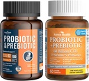 100 milliards de probiotiques pour les hommes et les femmes 27 souches 5 prébiotiques biologiques 60 milliards de probiotiques et prébiotiques pour les femmes et les hommes