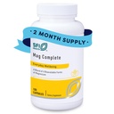 Klaire Labs SFI Health Mag Complete - Supplément complexe de magnésium - avec Succinate de magnésium biodisponible, Taurinate, Malate & Citrate - Soutien d'un cœur, énergie et nerfs en santé (120 capsules)