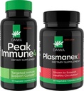 Daiwa Peak Immune 4 - Natural Immune System Booster + Daiwa Plasmanex 1