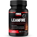 Facteur de force Pilules d'énergie avant l'entraînement de LeanFire avec extrait de thé vert et caféine pour augmenter l'énergie, construire le muscle maigre, noir, 30 comte (paquet de 1), paquet mai Vary