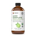 Liver Complet Liquid 8 oz - Organic Liver Cleanse Detox Formula, Herbal Support for High Enzymes with Milk Thistle Dandelion Chanca Piedra, Easy Absorbing Natural Tincture USA Made Family Crafted