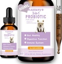 Probiotica voor hond - Liquid Probiotica voor honden ondersteuning Gut Flora, Digestieve Gezondheid & diarree- Canine Digestieve Enzymen - Allergieën & Itchy huidrelief - gebraden kip smaak
