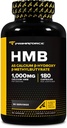 Primaforce HMB (Beta-Hydroxy Beta-Methylbutyraat) 1000mg, 180 Capsules (500mg per capsule) - Glutenvrij en niet-GMO-supplement