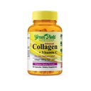 Greenfield Nutritions - Halal Collageen Peptides 1500 mg Type I & III, met vitamine C 300 mg voor betere absorptie, Halal Anti-Age Formule voor haarhuid Nagels & gewrichten, Halal Vitaminen 90 Capsules