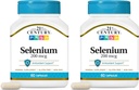 21st Century Selenium 200 mcg Capsules, 60 Telling (verpakking 2)