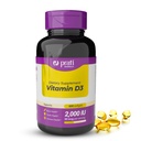 Vitamine D3 2000 UI – 600 Softgels – Soutient le système de défense, la santé osseuse et musculaire – Taille de la famille