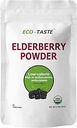 ECO-TASTE Vlierbessensappoeder, ondersteunt gezond immuunsysteem, niet GGO en Veganistisch vriendelijk, 170g