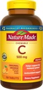 Nature Made Vitamine C 500 mg Kauwtabletten, Oranje, 150 ct
