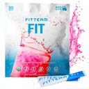 FITTEAM Fit Sticks Biologische Energie en Wellness Drank - Biologische Energie Drink Mix - Geestelijke Focus, Energie en Metabolisme Boost - Mood Support en Antioxidanten - 30 Individueel verpakte Stick Packs