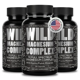 Wild Foods Magnesium Complex Supplement met 7X Forms 