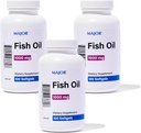 MAJOR Omega-3 Visolie - Visolie supplement 1000mg - 100 Softgels (3-pack)