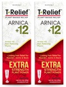 MediNatura T-Relief Extra sterkte crème Arnica +12 Natuurlijke Relieving Actives voor rugpijn gewrichtspijn spierpijn & Stiffness, het hele lichaam snelle acting relief voor vrouwen & mannen - 3 oz (2 Pack)
