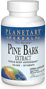 Planetaire kruiden FS Pine Bark Extract Tabletten, 150 mg, 30 Tellen