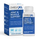 OmegaXL Joint Support Supplement - Natuurlijke spierondersteuning, Green Lipped Mossel Oil, Zachte Gel Pillen, Drug-vrij, 300 Tellen