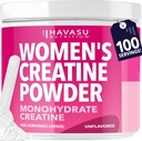 Creatine voor vrouwen - Geformuleerd voor vrouwen - 3g Micronized Creatine Monohydraat Per Serving to Support Energy, Lean Muscle Mass, and Mental Clarity - Unflavored, Vegan, Non-GMO, 100 Servings