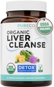 USDA Organic Milk Thistle and Dandelion Root - Silymarin Milk Thistle Liver Detox Cleanse Formula with Artichoke Extract for Comprehensive Liver Support - Vegan Non-GMO & Lab Verified (1 maand levering)